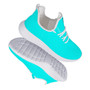 Olanquan Mesh Sneakers Turquoise Mesh Knit Sneakers