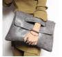 Women Large PU Leather Messenger Bag