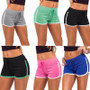 Women Cotton Shorts Elastic Waist