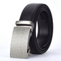 Automatic Buckle Leather Waist Strap Belts