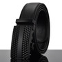 Automatic Buckle Leather Waist Strap Belts