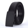 Automatic Buckle Leather Waist Strap Belts