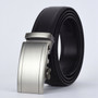 Automatic Buckle Leather Waist Strap Belts