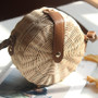 Bohemian Rattan Beach Handbag