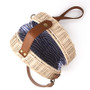 Bohemian Rattan Beach Handbag