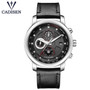 CADISEN Air Watches leather strap Pilot watches