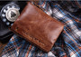 Genuine Crazy Horse Cowhide Men's Clutch Wallet