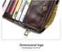 RFID Large Men's Purse Wallet