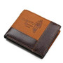 Men Leather Wallets with Coin Pocket