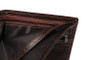 Men Leather Wallets with Coin Pocket