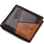 Men Leather Wallets with Coin Pocket