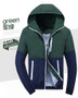 Men's Windbreaker Casual Jacket with Hood