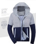 Men's Windbreaker Casual Jacket with Hood