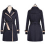 Women Double Breasted Trench Coat