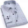 Men's Flannel Long Sleeve Plaid Shirt