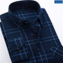 Men's Flannel Long Sleeve Plaid Shirt