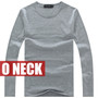 Men's Slim Fit Long Sleeve V-Neck T-Shirt