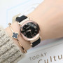 Gogoey Brand Rose Gold Leather Watches Women ladies casual dress quartz wristwatch go4417