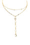 Wish Upon A Neckline Choker In Gold