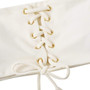 White Bandeau Swimsuit Top With Leopard Print Thong Bikini Bottom