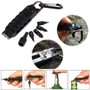 EDC Survival Gear With LED Light Multi-Tool Outdoor Tools