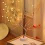 GARLAND FAIRY LIGHT TREE SPARKLY TREE LED NIGHT LIGHT Christmas Holiday LAMP