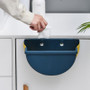 Hanging Foldable Trash Can Multifunctional Water-proof Load-bearing Nail-free Storage Box Kitchen Bathroom Car Organizer Hot