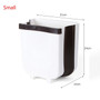 Kitchen / Car / Cabinet Wall Mounted Folding Waste Bin