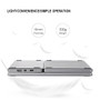 Portable Folding Bluetooth Wireless Rechargeable Keyboard