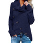 Waffle Pattern Pullover With Button Trim! Sharp!   Sizes: S M L XL XXL XXXL 4XL 5XL