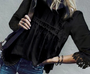 Bohemian Look Casual 3/4 Sleeve Top - This Top Is A GREAT Style Choice  Sizes: S M L XL 2XL 3XL 4XL 5XL