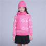 Pink Kids Knitted Christmas Sweater