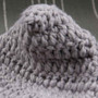 Gray Winter Children Handmade Knitted Hat & Scarf