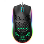 GAMING MOUSE- AVATTO RGB USB Wired Gaming Mouse with Fast 6400 DPI, Honeycomb Hollow Ergonomic Design Backlit -