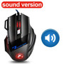 GAMING MOUSE- iMice Ergonomic Wired Gaming Mouse 7 Button LED 5500 DPI - Sound & Silent Version -