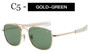 New Fashion Aviation Sunglasses Men Brand Designer American Army Military Optical AO Sun Glasses For Male UV400 Oculos de sol