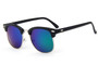 Half Metal Fashion Sunglasses Men/Women Brand Designer Retro Rivet High Quality Lens Classic Sun Glasses Female Oculos UV400