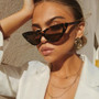 FOOSCK  Women designer sunglasses women2019 high quality  Sun Glasses Brand Designer Fashion Retro De Soleil Femme