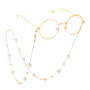 Fashion Pearl Beaded Eyeglass Chain Holder Sunglass Holder Strap Eyewear Retainer Lanyard Cord