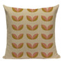 60s Geometric Pattern Throw Pillow Cover