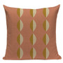60s Geometric Pattern Throw Pillow Cover