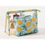 2-Piece Transparent Cosmetic Bag With Illustrations