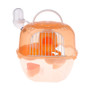 Portable Hamster Travel Carrier Practical Plastic Hamster Cage Durable Hamster Living Habitat House