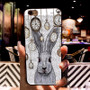 MaiYaCa Newspaper and Animal Bunny Dinosaur Giraffe Chinchilla Phone Case for Apple iPhone 8 7 6 6S Plus X 5 5S SE XS XR XS MAX