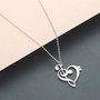 Music Note Heart Necklace