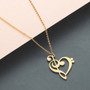 Music Note Heart Necklace