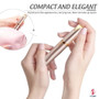 Mini Electric Eyebrow Trimmer Lipstick Brows Pen Hair Remover Painless Eye brow Razor Epilator With LED Light