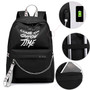 Luminous Backpack with USB Charging Port