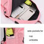 Luminous Backpack with USB Charging Port