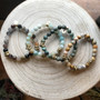 8mm Gemstone Bracelet - Mexican Agate